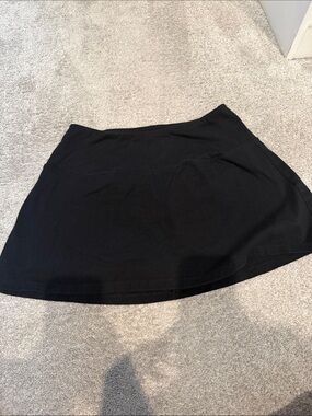 Black Women's skort